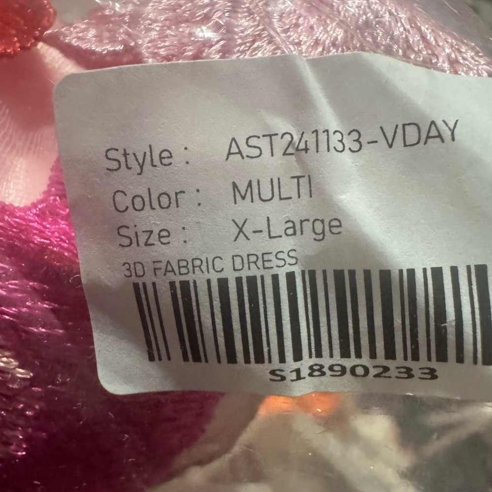 SUGAR THRILLZ 3D appliqué Pink Floral Mini Corset Dress - Picture 4 of 5